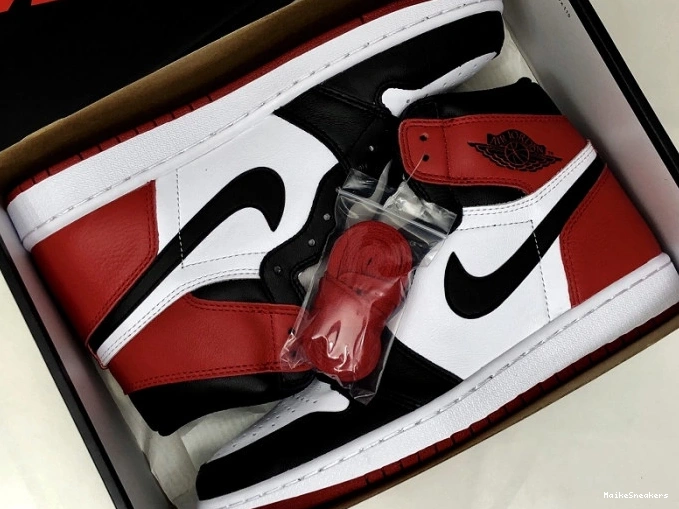 MaikeSneakers Toe Retro 1 Air 555088-125 Jordan Black 0730